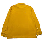 SUN68 polo manica lunga tinta unita Giallo per Bambino A40302 GIALLO SUN68 