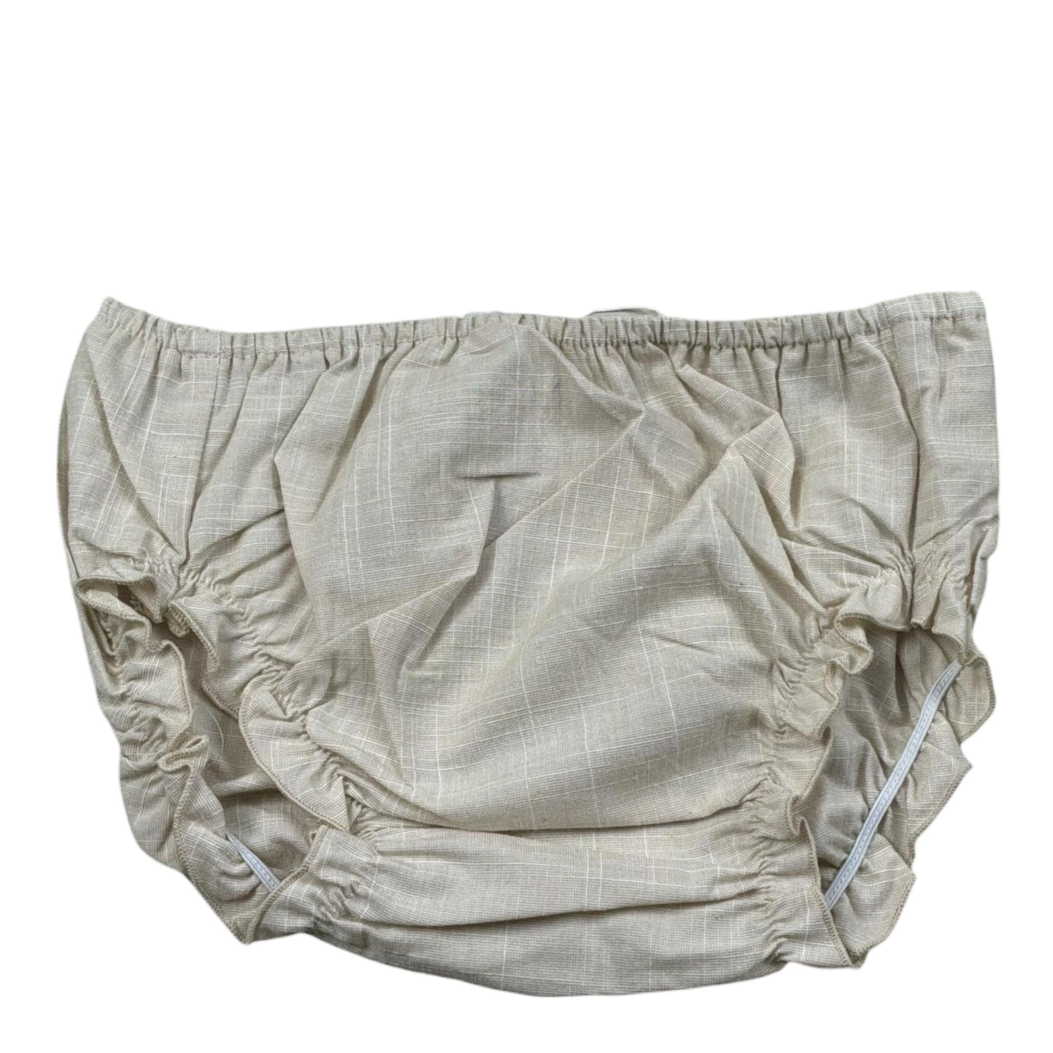 Paz Rodriguez Set Abito Mezza Manica-Coulotte Tinta Unita per Neonata 004152719X BEIGE PAZ RODRIGUEZ 