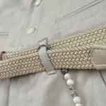 Please Completo 3 Pezzi Giacca-Pantalone-Cintura per Bambino EB00000673 BEIGE PLEASE 