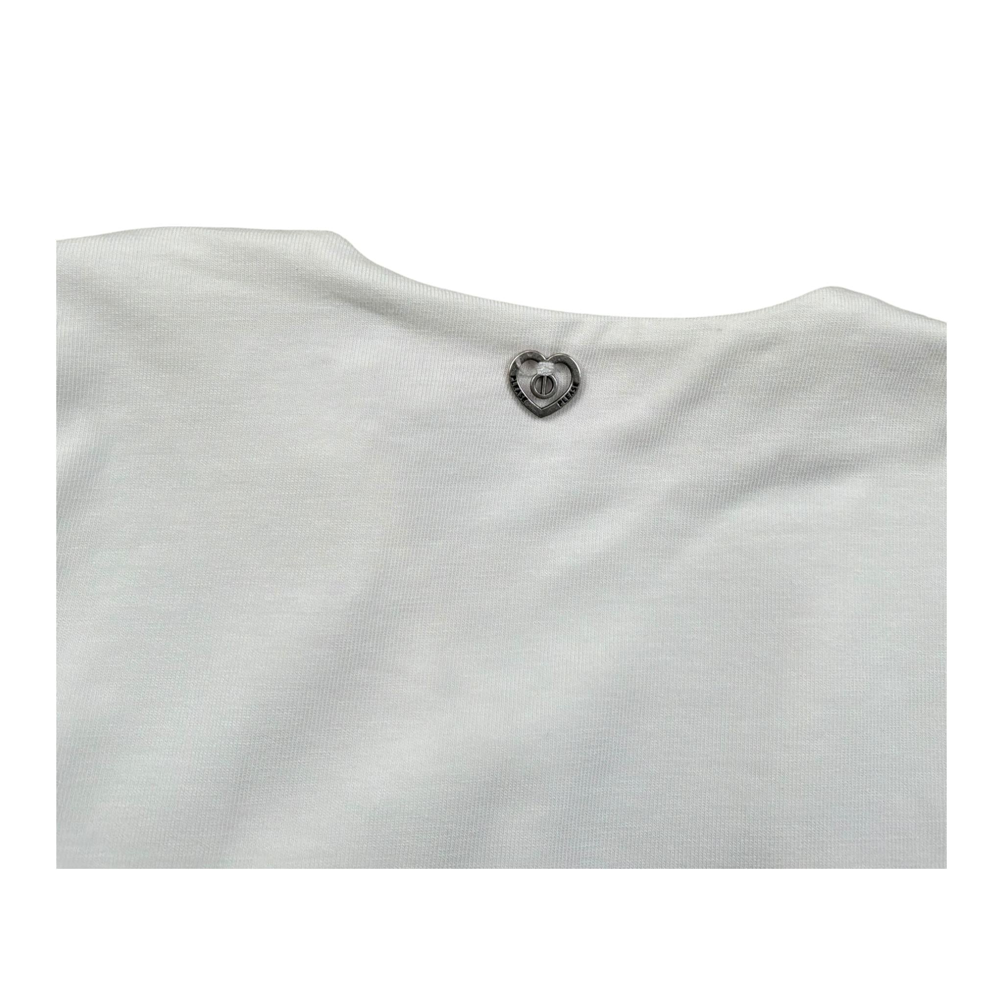 Please Coprispalle Tinta Unita per Neonata LG08032G73 BIANCO PLEASE 