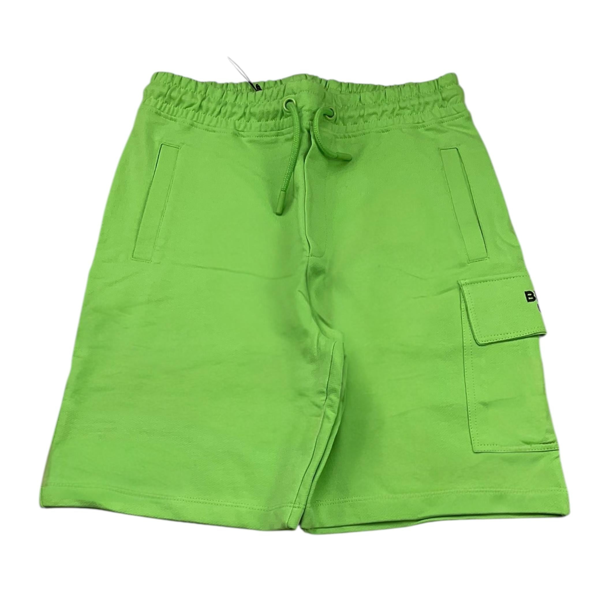 Blauer Bermuda Tinta Unita con Elastico In Vita per Bambino 25SBLKP05558 VERDE BLAUER 