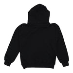 DISCLAIMER felpa tinta unita con cappuccio e stampa Nero per Bambino 24IDK58234 NERO DISCLAIMER 
