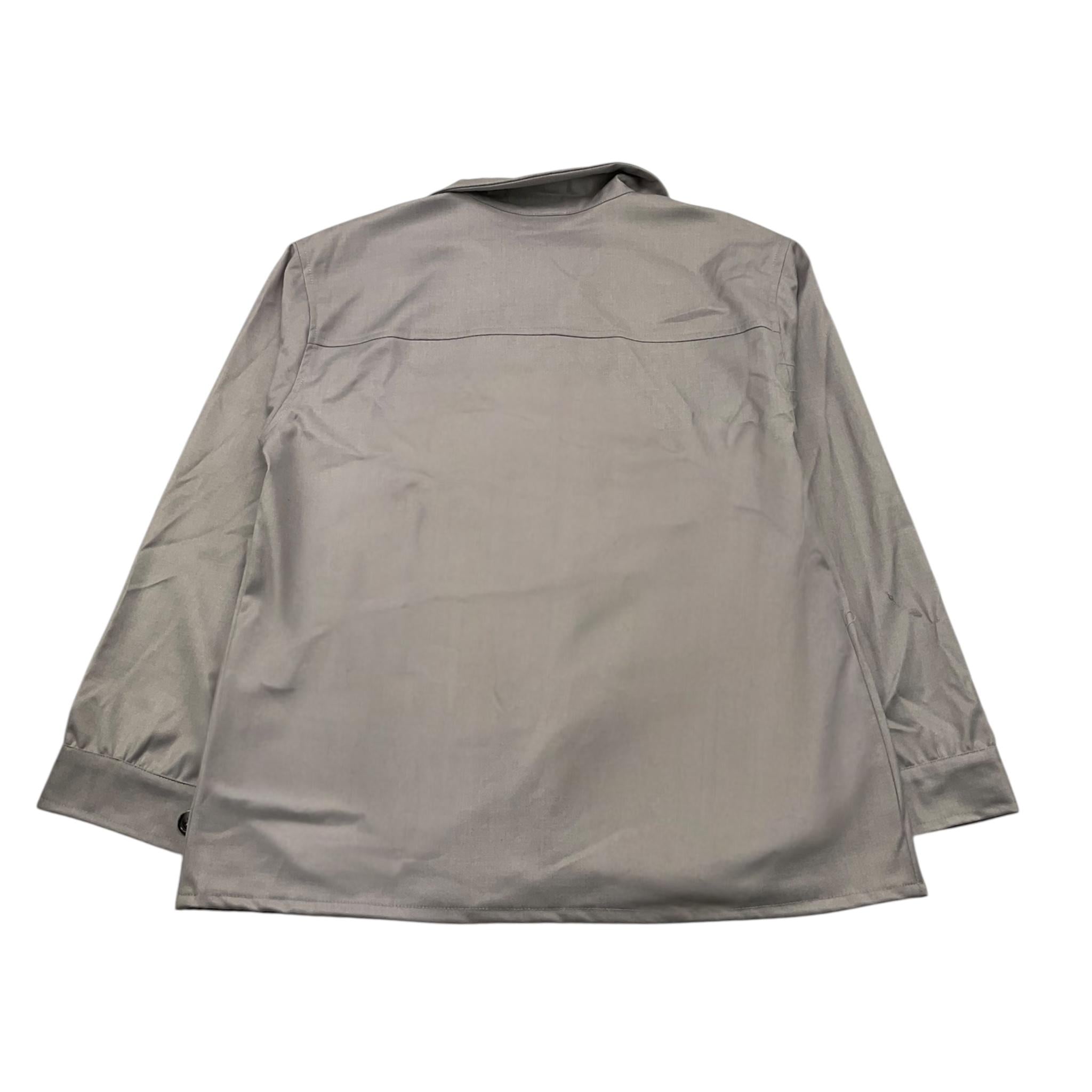 NEVER TOO camicia manica lunga tinta unita Grigio per Bambino NT2100R GRIGIO NEVER TOO 