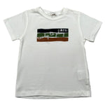 Le Bebe T-Shirt Girocollo Tinta Unita con Stampe per Neonato LBB5011 BIANCO LE BEBE 