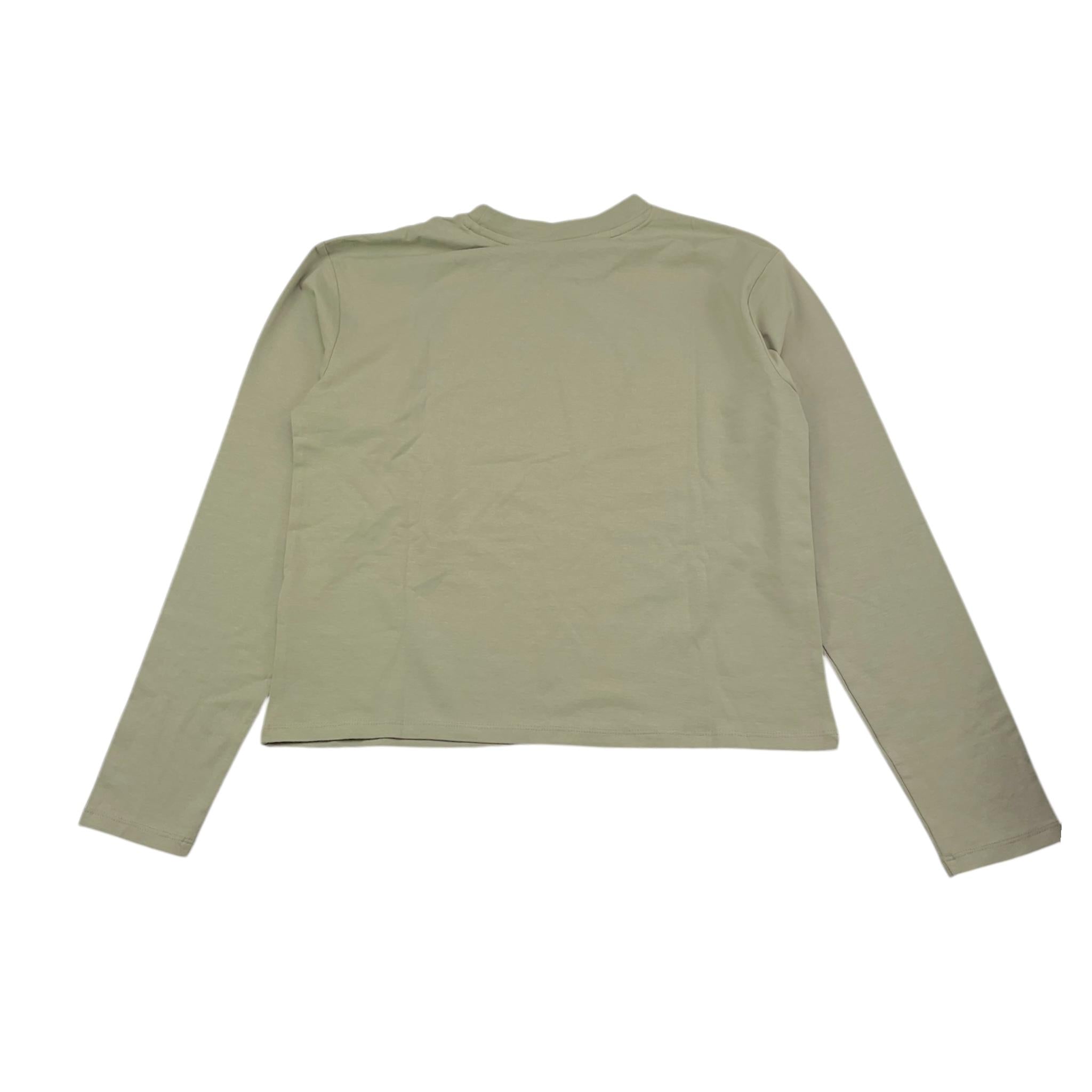 GUESS shirt girocollo tinta unita con stampa Verde per Bambina J4BI01J1314 VERDE GUESS 