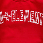 ZU+ELEMENTS felpa girocollo tinta unita con stampa Rosso per Neonato ZU2822 ROSSO ZU+ELEMENTS 