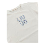 Liu Jo T-Shirt Girocollo Tinta Unita con Brillantini per Neonata KA5094X BIANCO LIU JO 