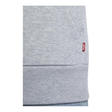 LEVI'S felpa chiusa con cappuccio tinta unita con logo Grigio per Bambino 9E8778X GRIGIO LEVI'S 