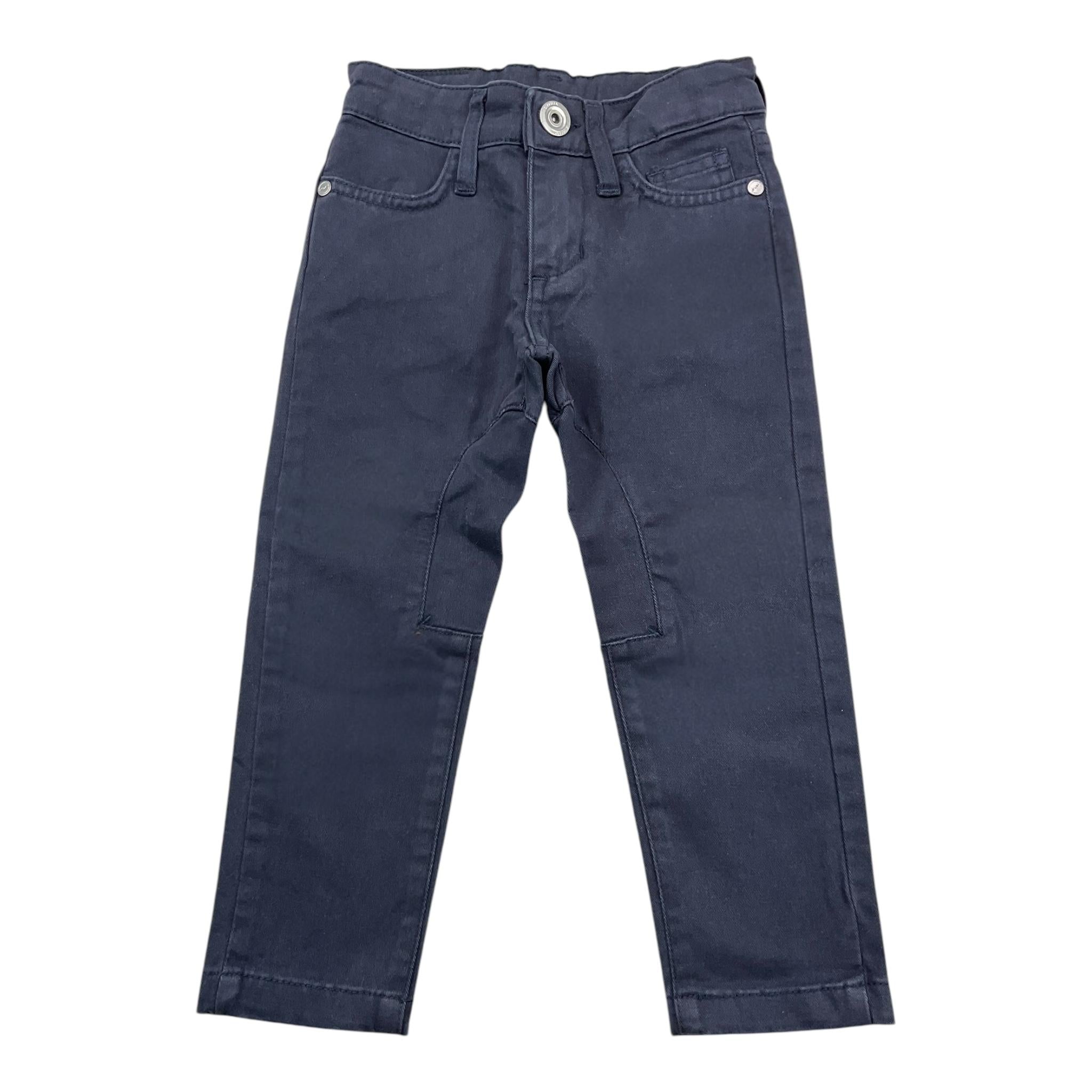 SIVIGLIA pantalone tinta unita con girovita regolabile Blu per Bambino SVBPT00528 BLU SIVIGLIA 