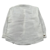 Manuel Ritz Camicia Manica Lunga Tinta Unita Collo Coreano per Neonato MR2217 PANNA MANUEL RITZ 