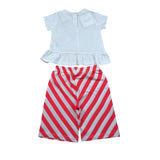 Liu Jo Completo 2 Pezzi Pantalone-T-Shirt Bianco per Neonata HA0053 BIANCO LIU JO 