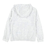 K-Way Giubbino Tinta Unita con Cappuccio per Bambina K6121UW BIANCO K-WAY 