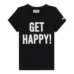 Moschino T-Shirt Girocollo Tinta Unita con Stampe per Bambino HDM06U NERO MOSCHINO 