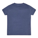 Guess T-Shirt Gircollo Tinta Unita con Stampa per Neonato N3GI16K8HM0 BLU GUESS 