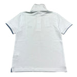 Sun68 Polo Mezza Manica Tinta Unita con Logo per Bambino A34313 BIANCO SUN68 