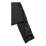 ICEBERG camicia manica lunga tinta unita con profili maniche paillettate Nero per Bambina TSICE53562J NERO ICEBERG 