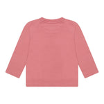 Calvin Klein Shirt Girocollo Tinta Unita con Stampa per Bambina INO0005 ROSA CALVIN KLEIN 
