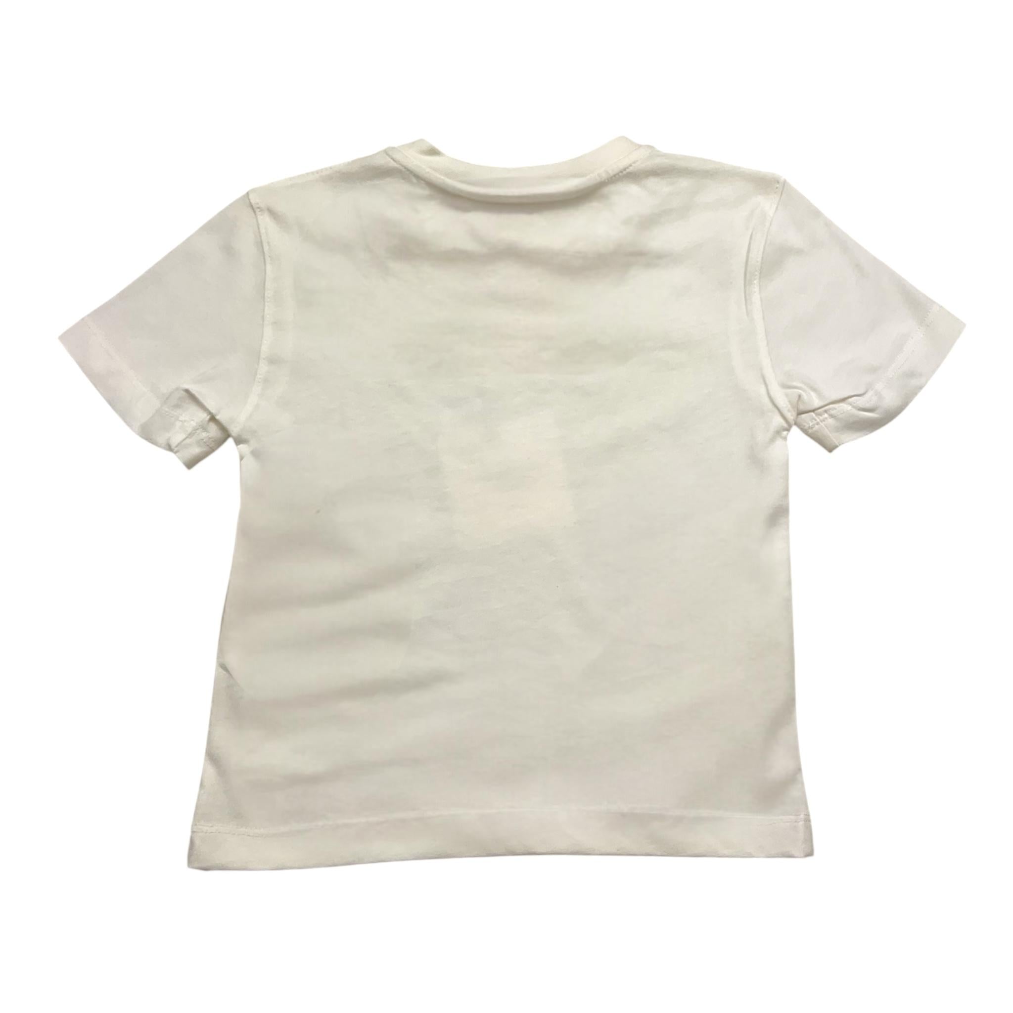 PHILOSOPHY t-shirt girocollo tinta unita cn stampa logo Bianco per Bambino PFTS021X BIANCO PHILOSOPHY 