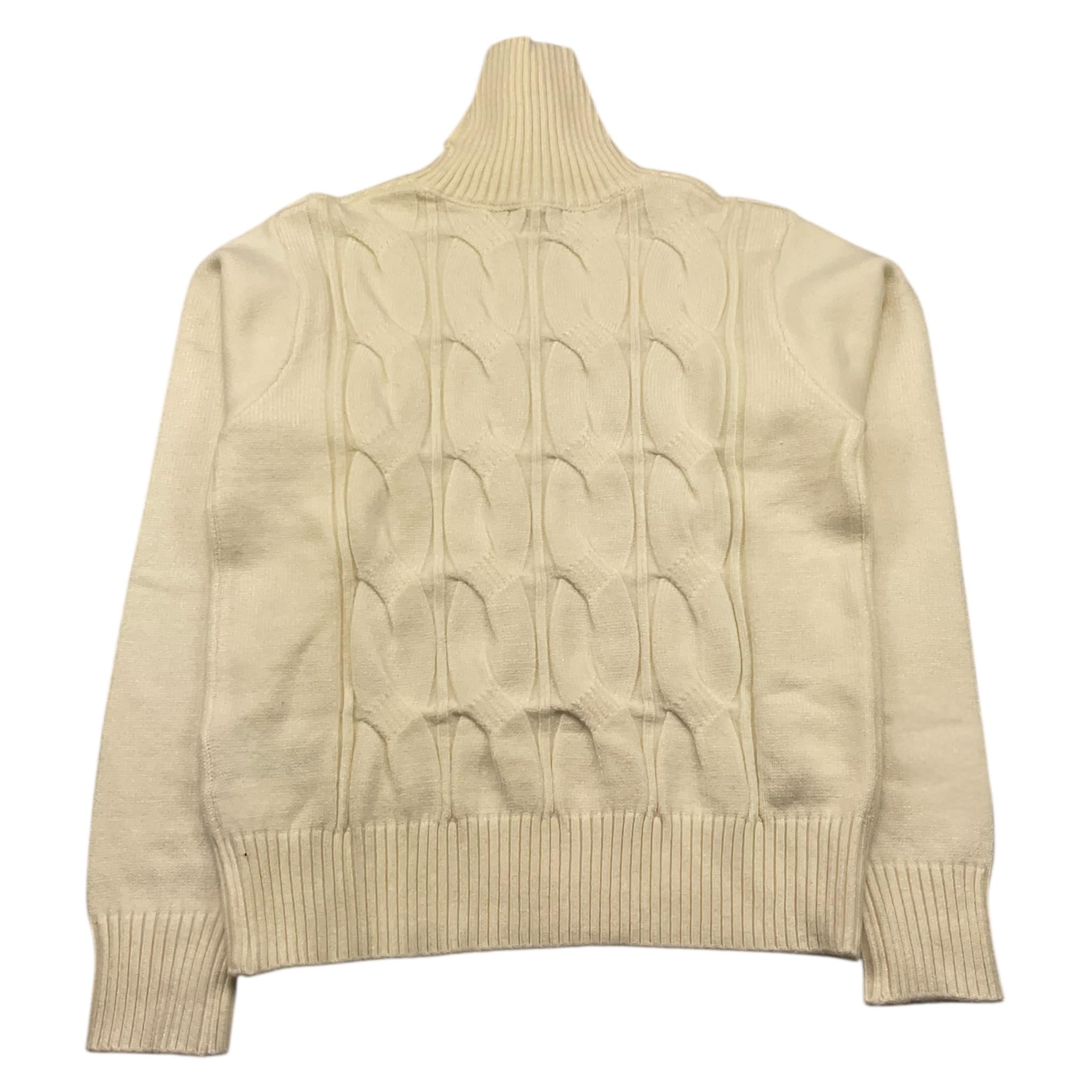 FUN & FUN maglia collo alto tinta unita cn applicazioni Panna per Bambina FCJSW15322 PANNA FUN & FUN 