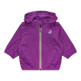 K-Way Giubbino Tinta Unita con Zip E Cappuccio per Neonata K2137XW VIOLA K-WAY 