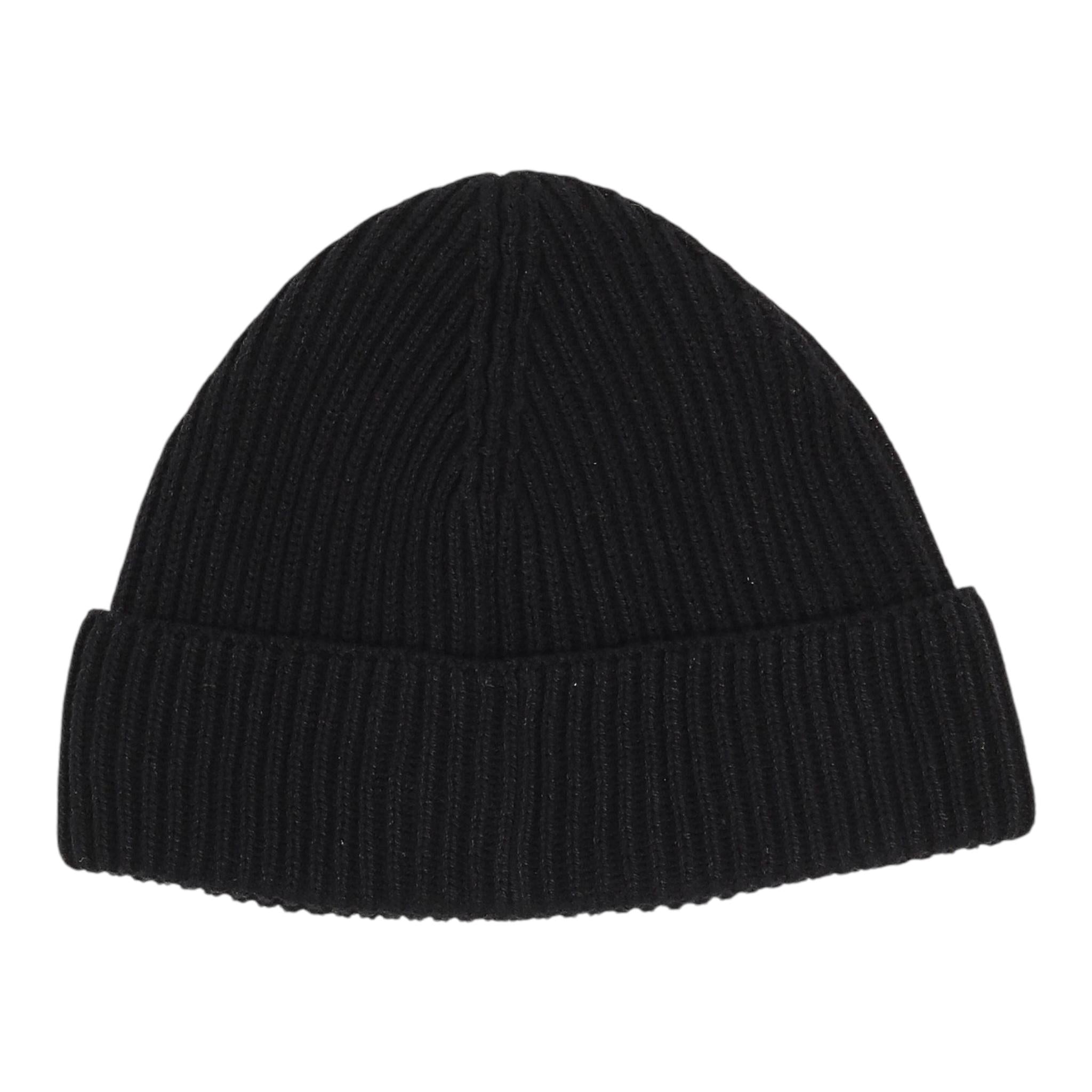 MOSCHINO cappelli tinta unita con stampa logo Nero per Bambina HUXO2I NERO MOSCHINO 