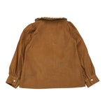 SAINT BARTH camicia tinta unita con colletto in contrasto Biscotto per Bambina MAELYS BISCOTTO SAINT BARTH 
