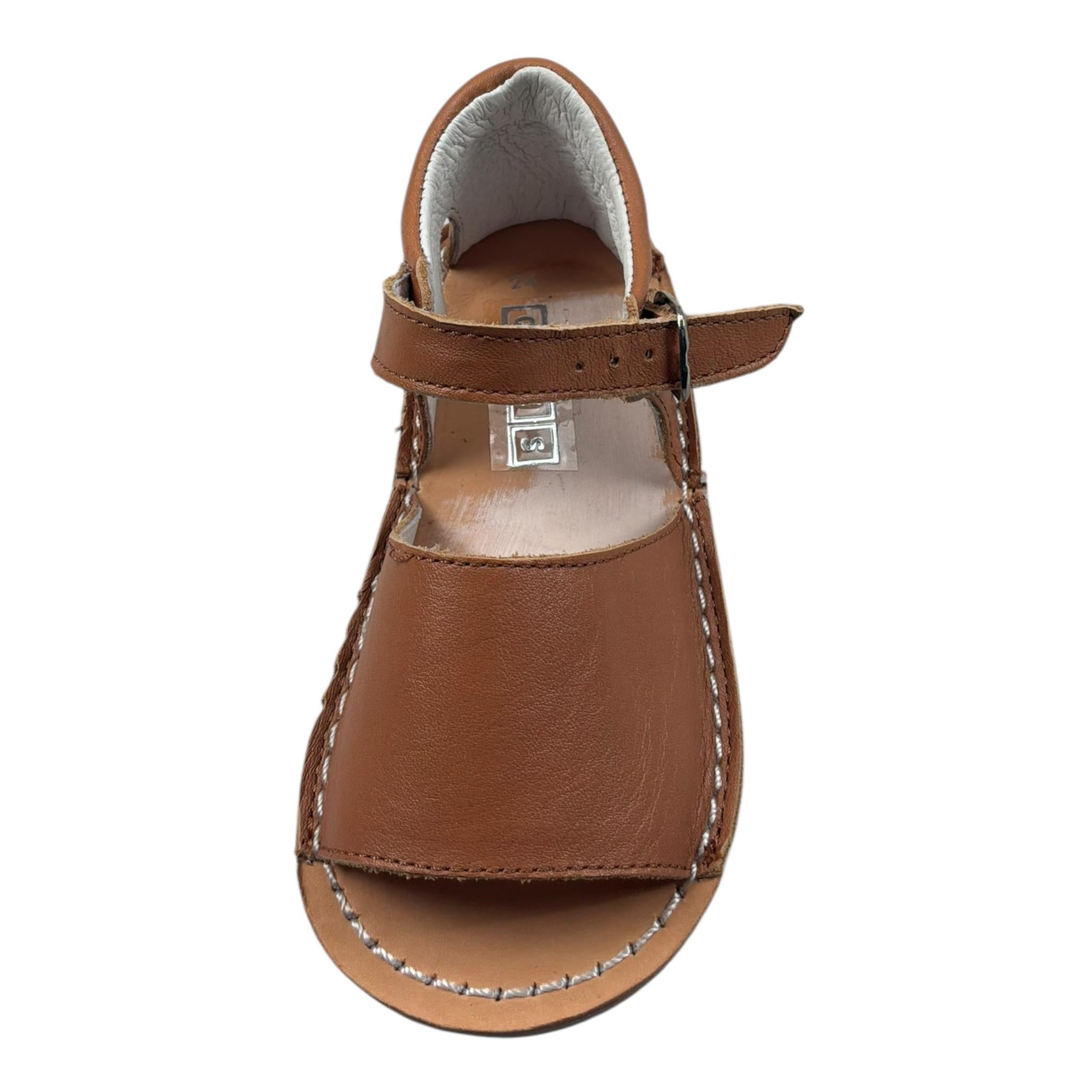 Qkis Sandalo Tinta Unita  per Bambino IT1011J CAMMELLO QKIS 