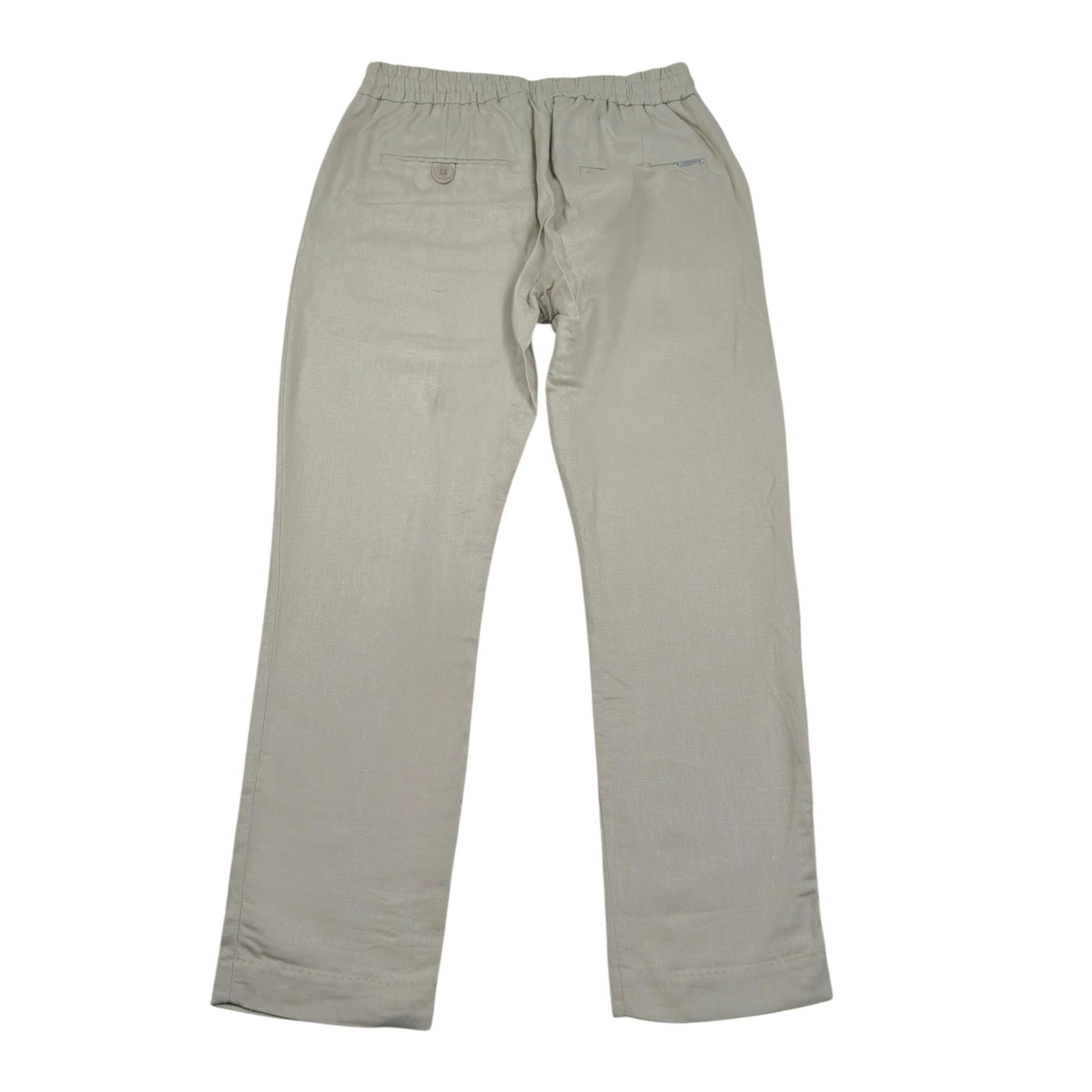Antony Morato Pantalone tinta unita con Elastico In Vita Beige per Bambino MKTR00224X BEIGE ANTONY MORATO 