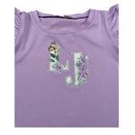 Liu Jo T-Shirt Tinta Unita con Brillantini per Bambina KA5092X GLICINE LIU JO 