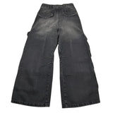 Diesel Jeans Modello Palazzo con Tasconi per Bambina J01725 NERO DIESEL 