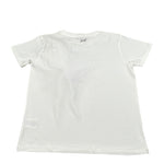 Vicolo T-Shirt Girocollo Tinta Unita con Applicazione per Bambina 3146M00265X BIANCO VICOLO 