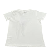 Vicolo T-Shirt Girocollo Tinta Unita con Applicazione per Bambina 3146M00265X BIANCO VICOLO 