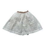 Zhoe & Tobiah Gonna Tinta Unita con Elastico In Vita per Bambina LYB3FJ PANNA ZHOE & TOBIAH 