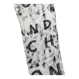 John Richmond Pantalone Tinta Unita Logato Bianco per Bambino