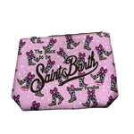 Saint Barth Pochette Tinta Unita con Stampa per Bambina 00275L ROSA SAINT BARTH 