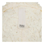 Dou Dou Giacca Tinta Unita con Applicazioni per Bambina DW2A34 BIANCO DOU DOU 