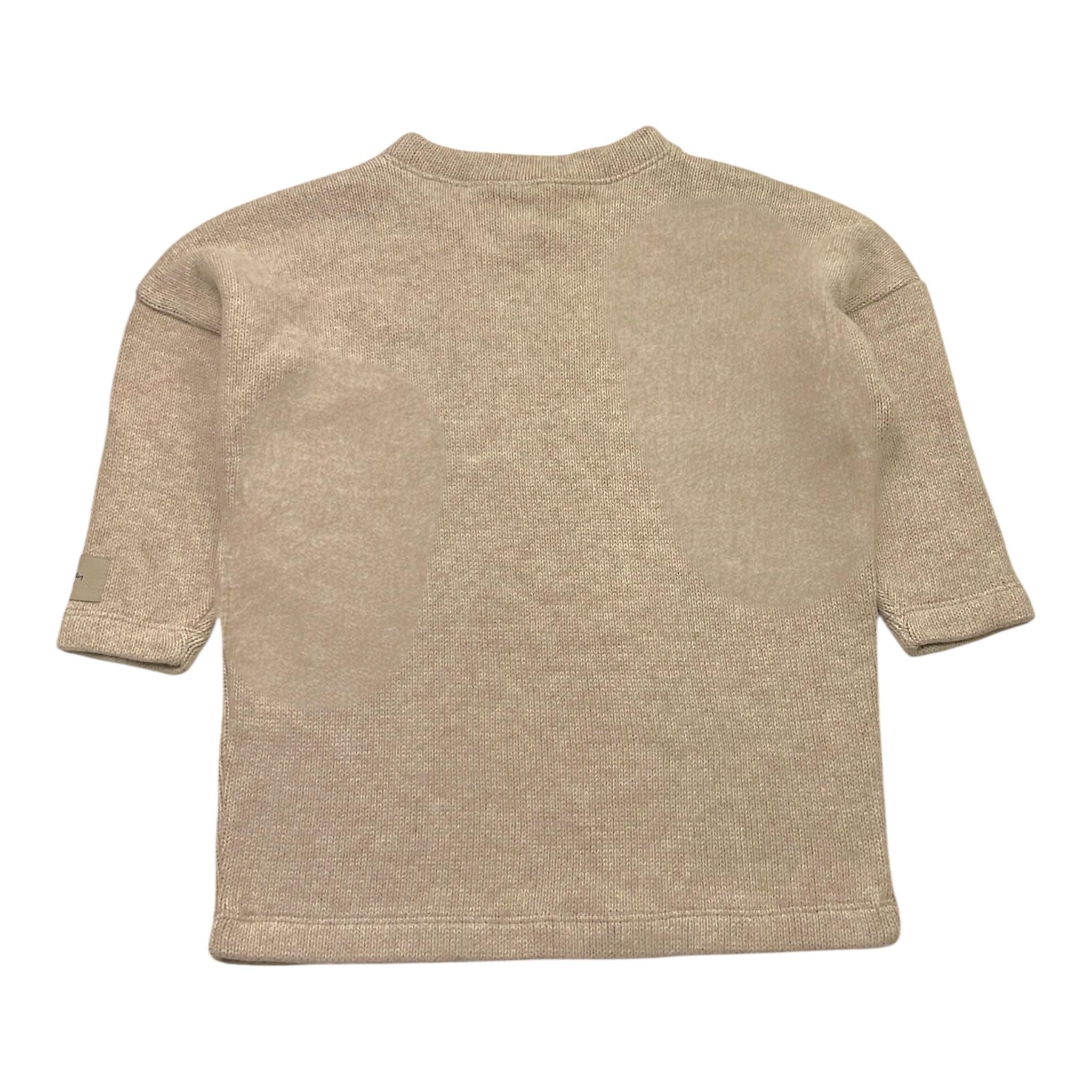 @MADILLY abito tinta unita grocollo  Sabbia per Bambina 018899 SABBIA @MADILLY 