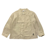 Aspesi Camicia Manica Lunga Tinta Unita Beige Per Bambino