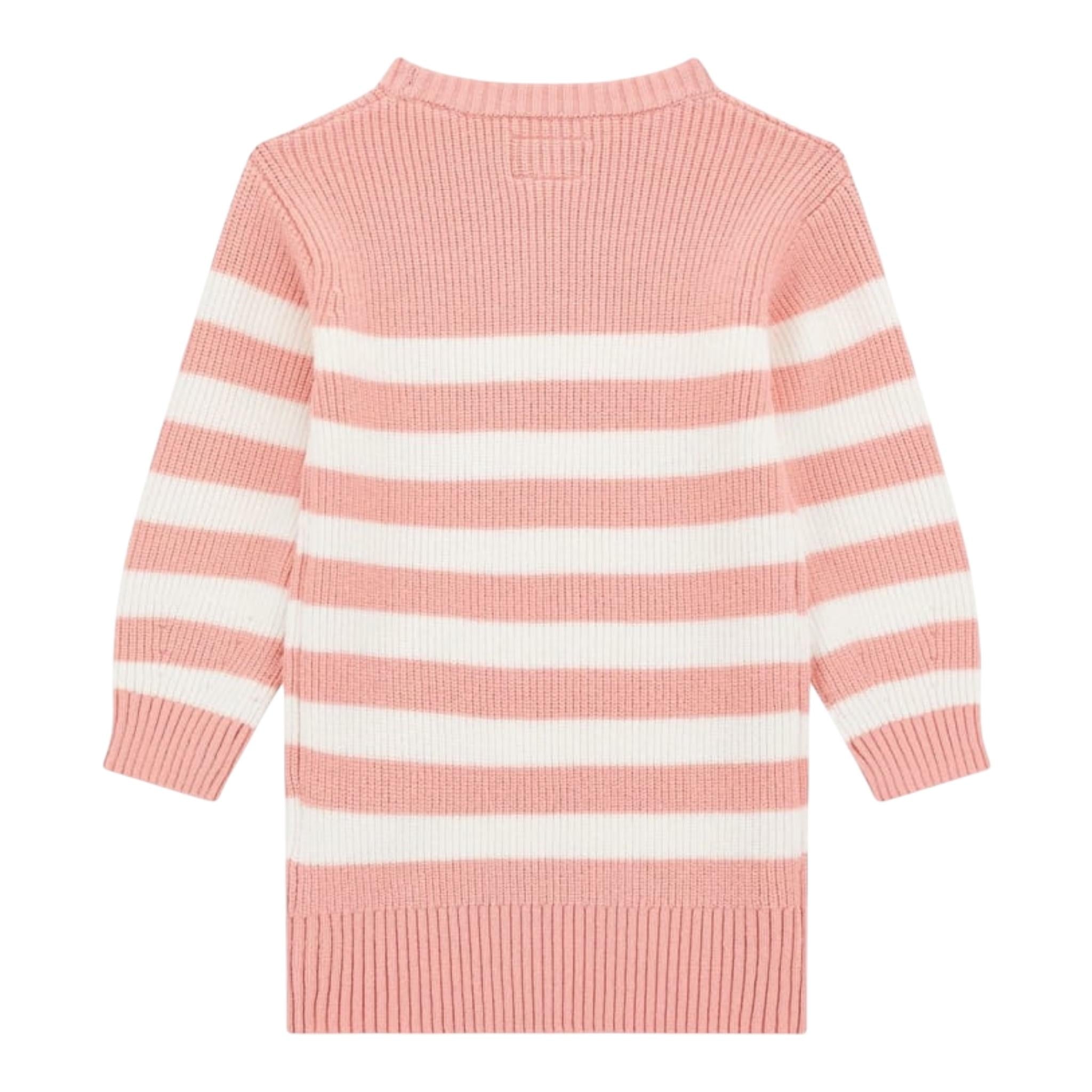 GUESS abito manica lunga girocollo in maglia Rosa per Neonata K4YK22Z3FU0N ROSA GUESS 