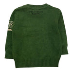 TRUSSARDI maglia girocollo tinta unita con taschino Verde per Neonato TIA25138FE VERDE TRUSSARDI 