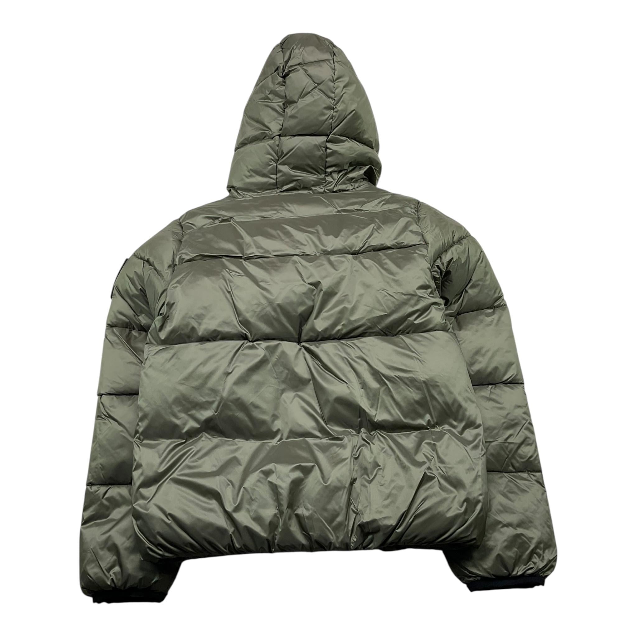 REFRIGUE giubbino tinta unita con zip e cappuccio Verde per Bambino 2831O00012X VERDE REFRIGUE 