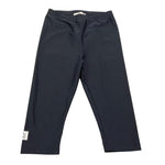 Dou Dou Leggins Tinta Unita con Logo per Bambina DW6A30 NERO DOU DOU 