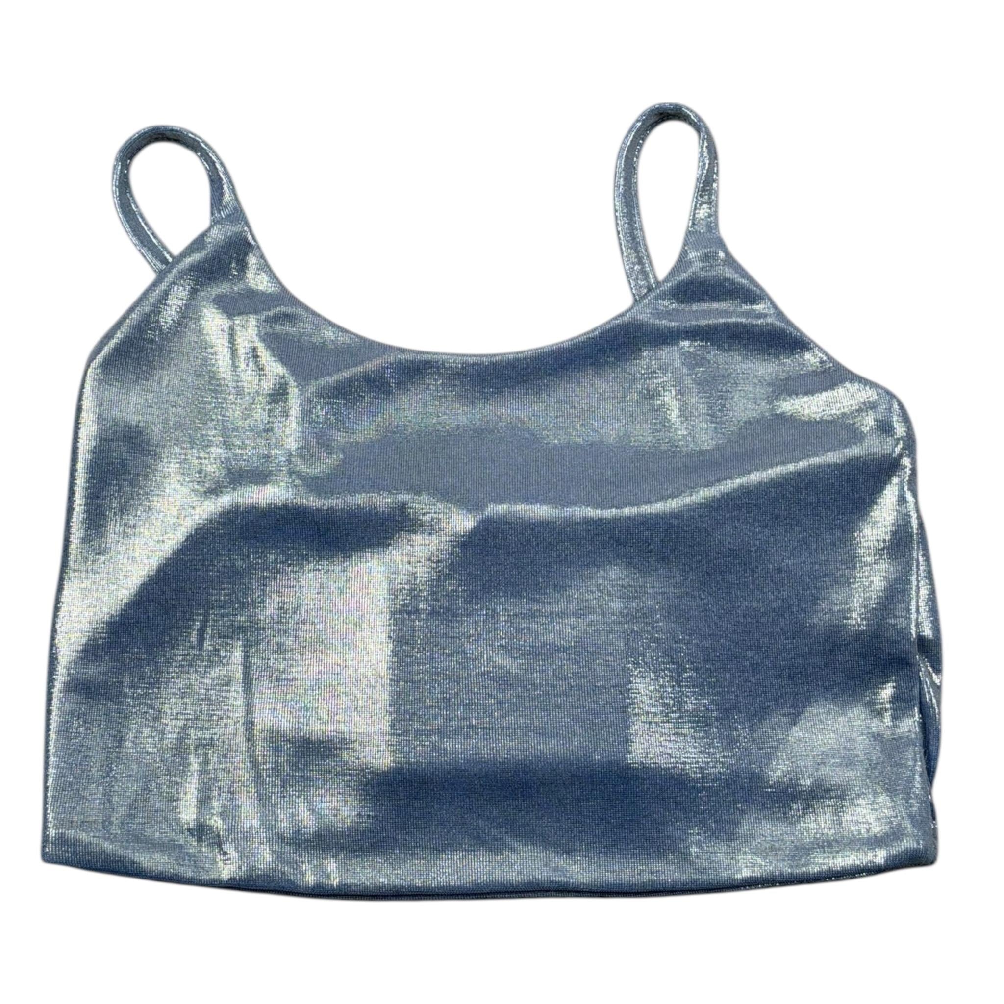 Lu Lu By Miss Grant Top Tinta Unita con Bretelle per Bambina LL3474 AZZURRO LU LU BY MISS GRANT 