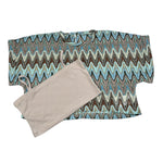 Lu Lu By Miss Grant Set T-Shirt-Top Multicolor con Fantasia per Bambina LL3494 MULTICOLOR LU LU BY MISS GRANT 