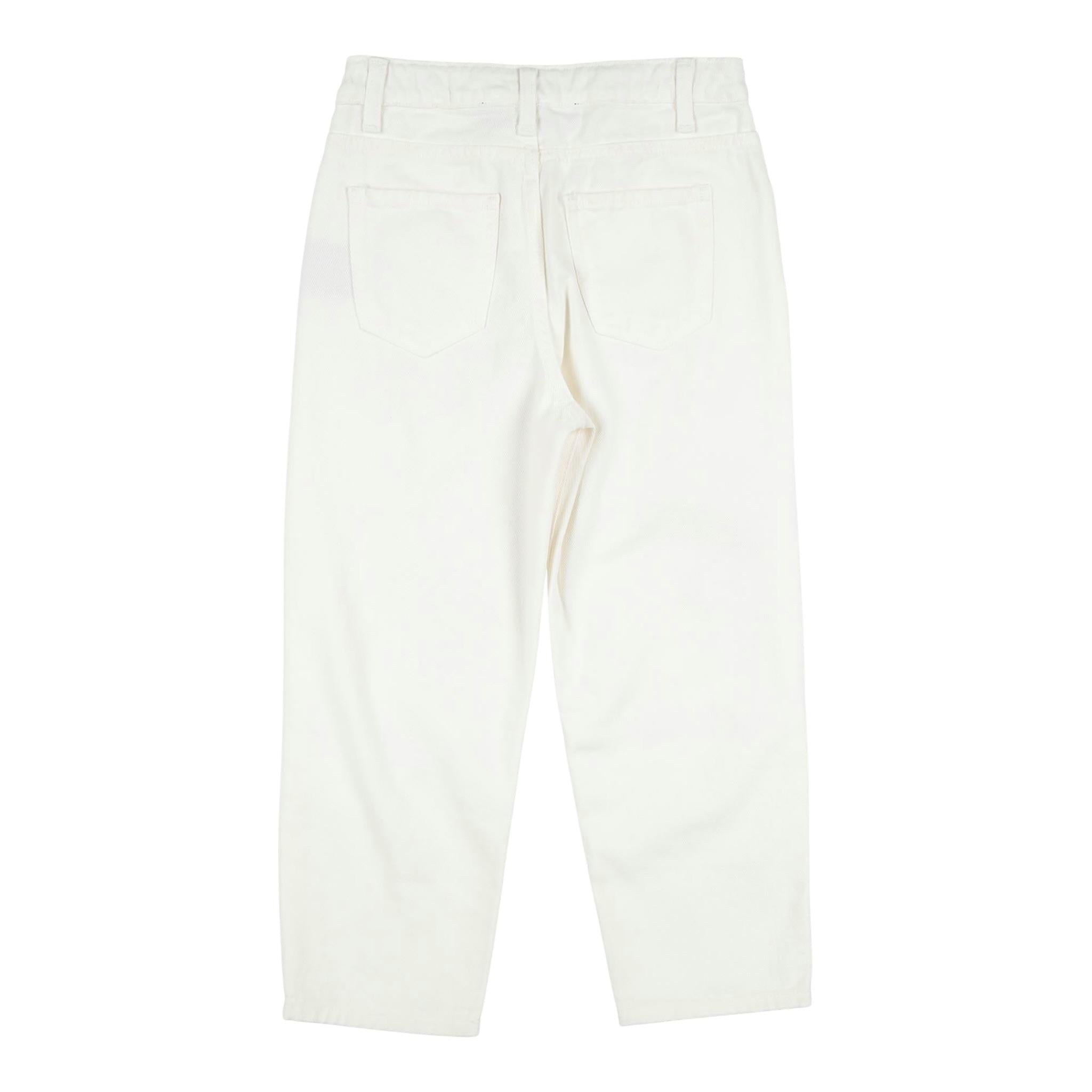 John Richmond Jeans tinta unita con Applicazioni Panna per Bambina RGP25180JE PANNA JOHN RICHMOND 