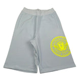Balmain Bermuda tinta unita con Logo Azzurro per Bambino BU6S39 AZZURRO BALMAIN 