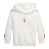 Ralph Lauren Felpa Chiusa con Cappuccio Tinta Unita per Bambina 313957348001 BIANCO RALPH LAUREN 