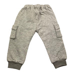 PETIT INDI pantalone tuta tinta unita Grigio per Bambino AW24BK88 GRIGIO PETIT INDI 
