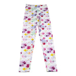 John Richmond Leggins Tinta Unita con Stampa per Bambina RGP26144LE BIANCO JOHN RICHMOND 