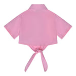 Marc Ellis Camicia Mezza Manica tinta unita Rosa per Bambina JMNSH01427 ROSA MARC ELLIS 